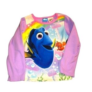 5/$10 Disney size 4T Dory pajama top long sleeve shirt